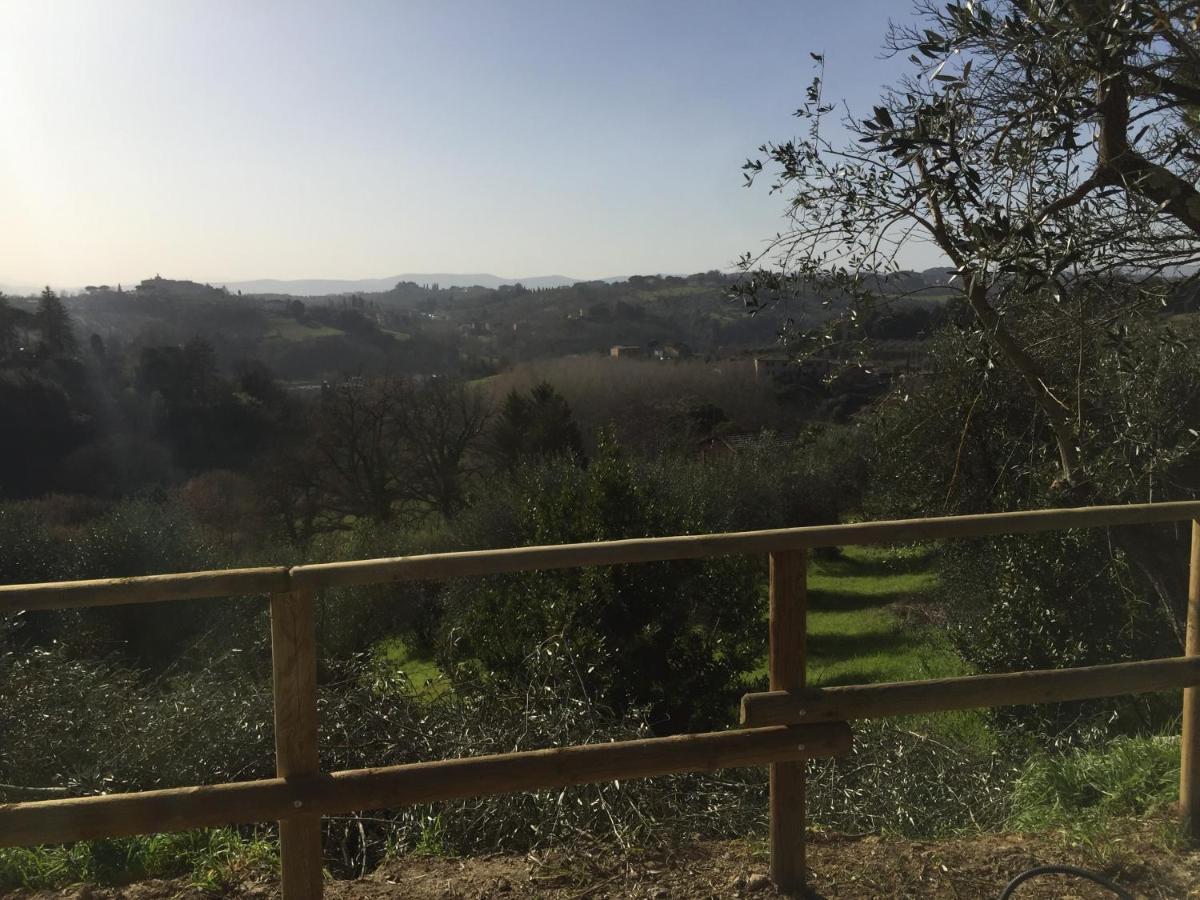 Oliveta del Verde Appartamento con Grande Giardino 500mt dal Centro Siena Esterno foto